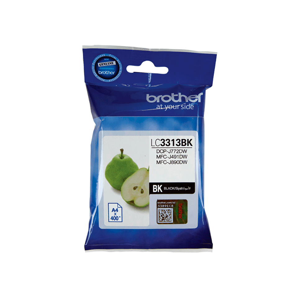 Brother LC3313BK Black Ink Cartridge Single Pack (Each)