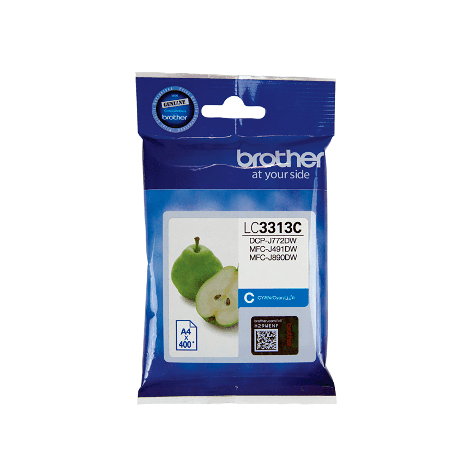 Brother LC3313C Cyan Ink Cartridge Single Pack (Each)