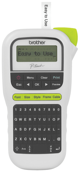 Brother PTH110 Compact Handheld Label Printer-Each