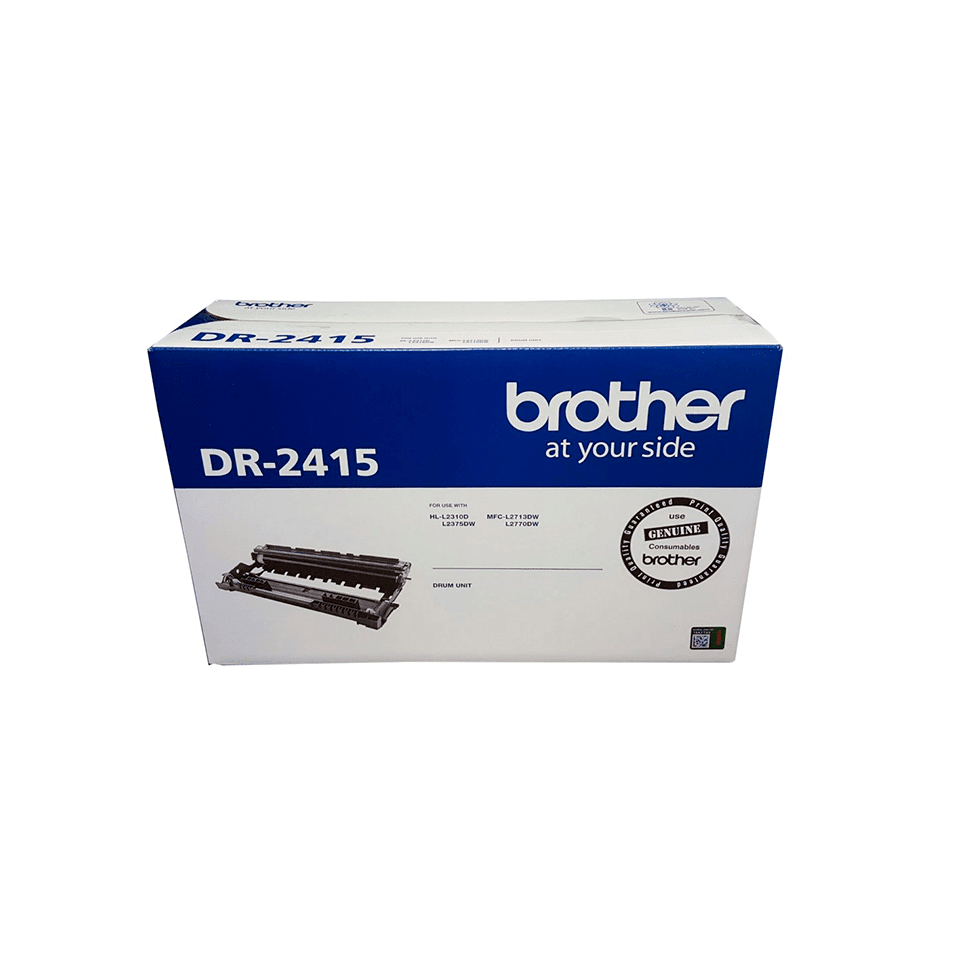 Brother DR2415 Black Drum Unit Single Pack (Each)