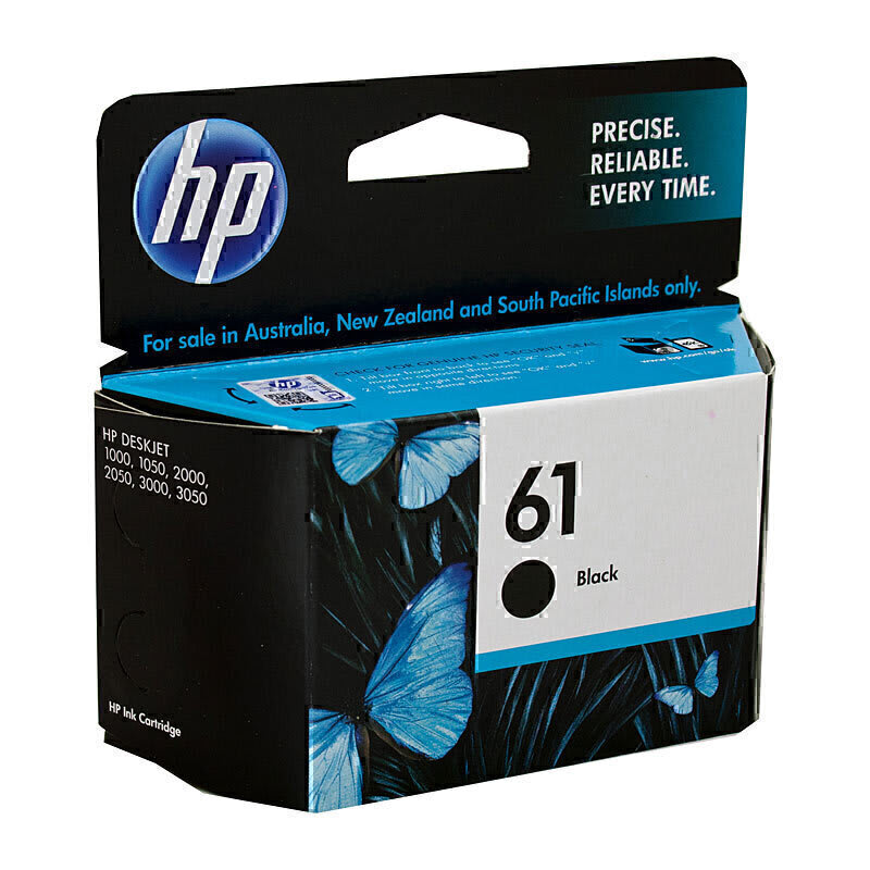 HP 61 Black Original Ink Cartridge CH561WA (Each)