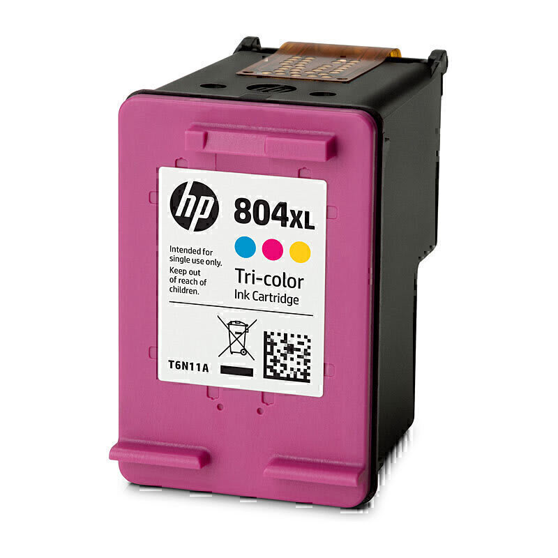 HP 804XL HY Tri Color Ink Cartridge T6N11AA (Each)