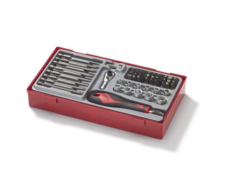 Teng 49pc MD Bits & Socket Set - TC-Tray 49 Piece Set (Each)