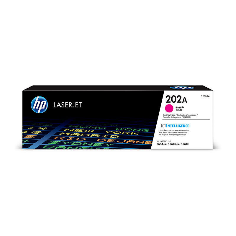 HP 202A Magenta LaserJet Toner Cartridge CF503A (Each)