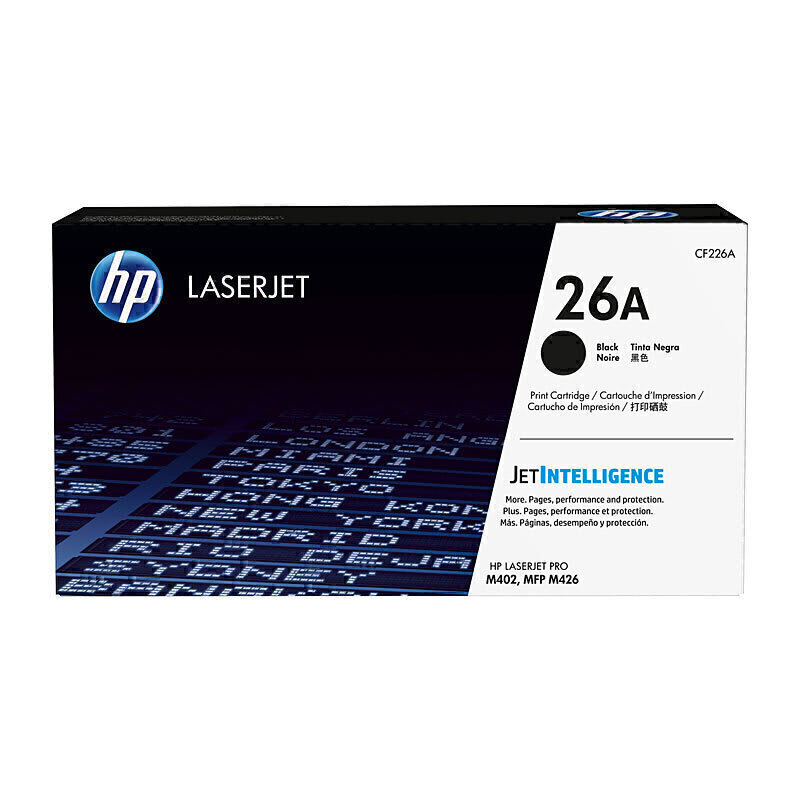 HP 26A Black LaserJet Toner Cartridge CF226A (Each)