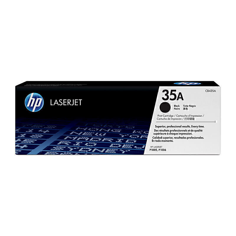 HP 35A Black LaserJet Toner Cartridge CB435A (Each)