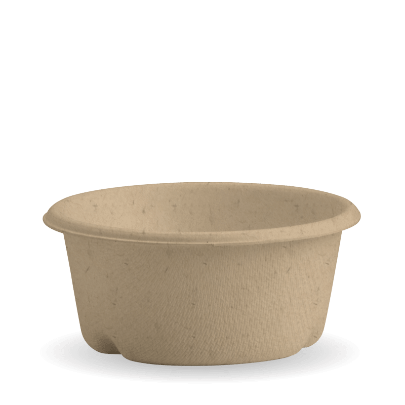 BioPak Natural Plant Fibre Sauce BioCup 60ml 1000 (Case)