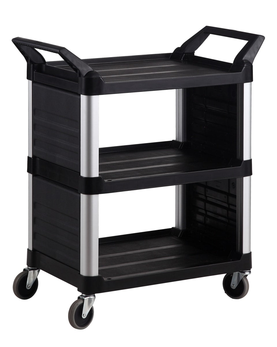 Trust 3 Tier Cart With Closed Sides - 90kg
