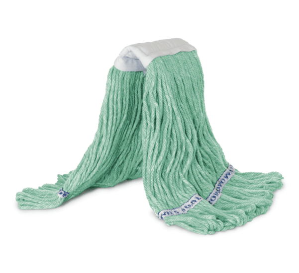 Browns Kentucky Loop Mop Refill in green, featuring anti-tangle loop design for efficient and hygienic floor cleaning.