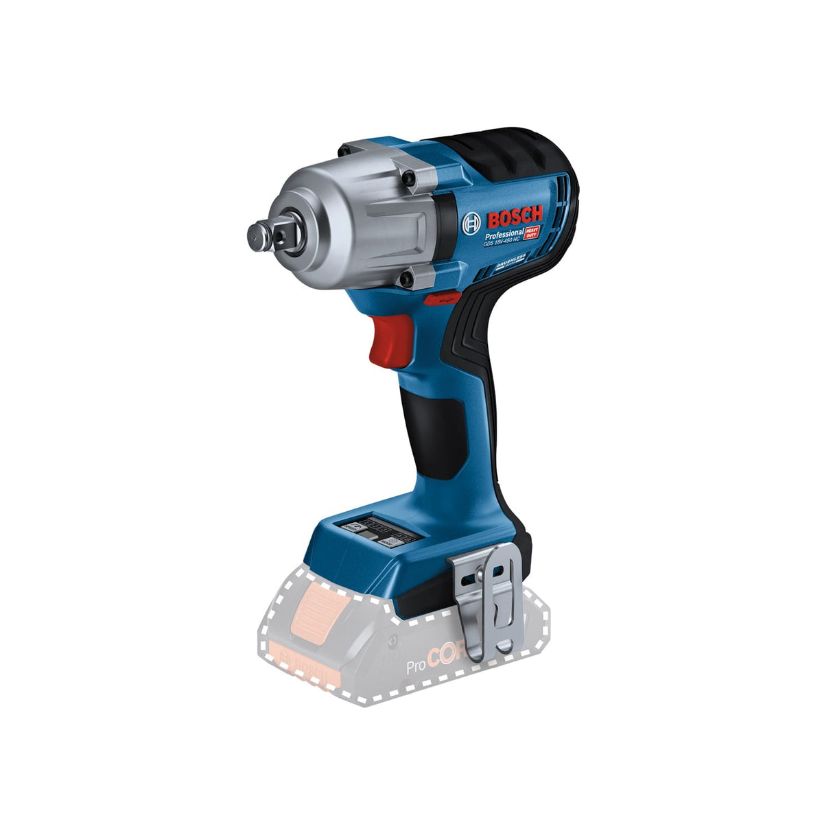 Bosch GDS 18V-450 HC Cordless Impact Wrench 1/2" (Skin Only)