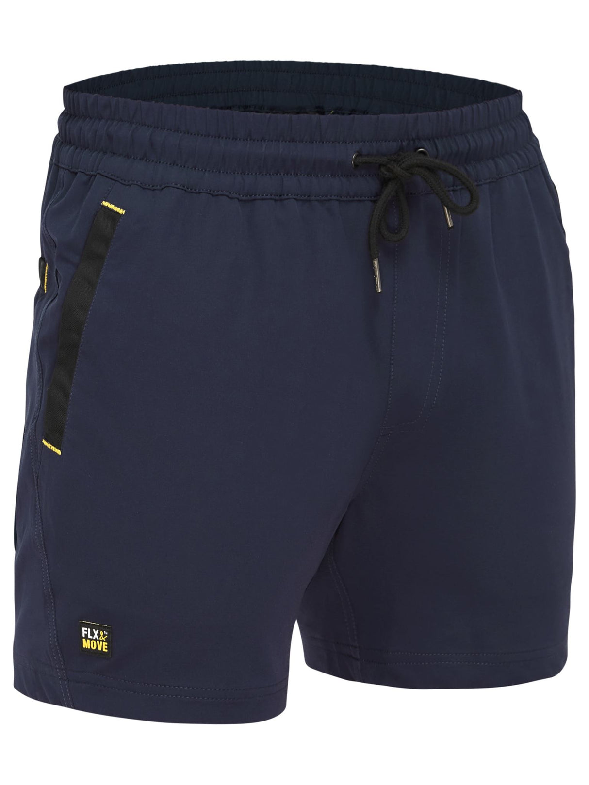 Bisley, FLX & MOVE Stretch Elastic Waist Short - Navy (Size: 132)