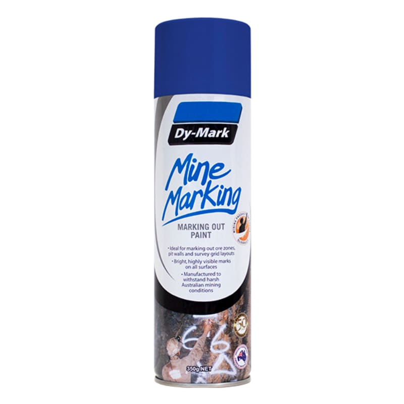 Dy-Mark Mine Marking Blue Paint 350g Pack of 12