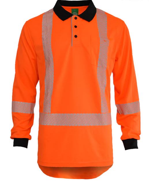 Workguard, Recycled TTMC X-Back Polo R483X - Orange - 2XL