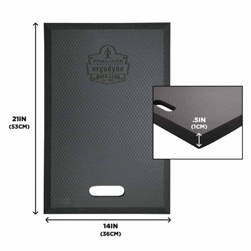 Ergodyne 381 Foam Kneeling Pad 36 x 53 x 1cm