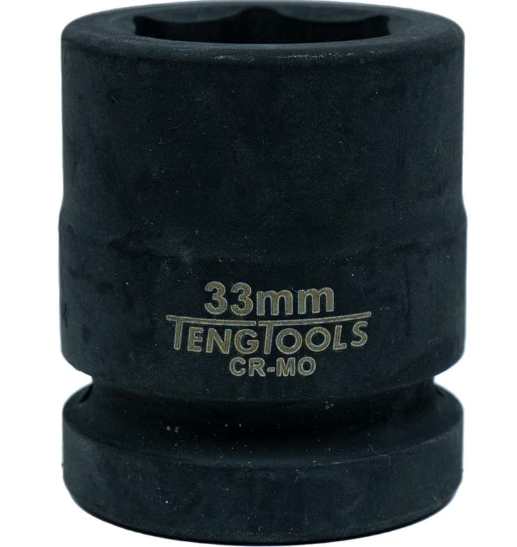 Teng 1in Dr. Impact Socket 33mm Din (Each)