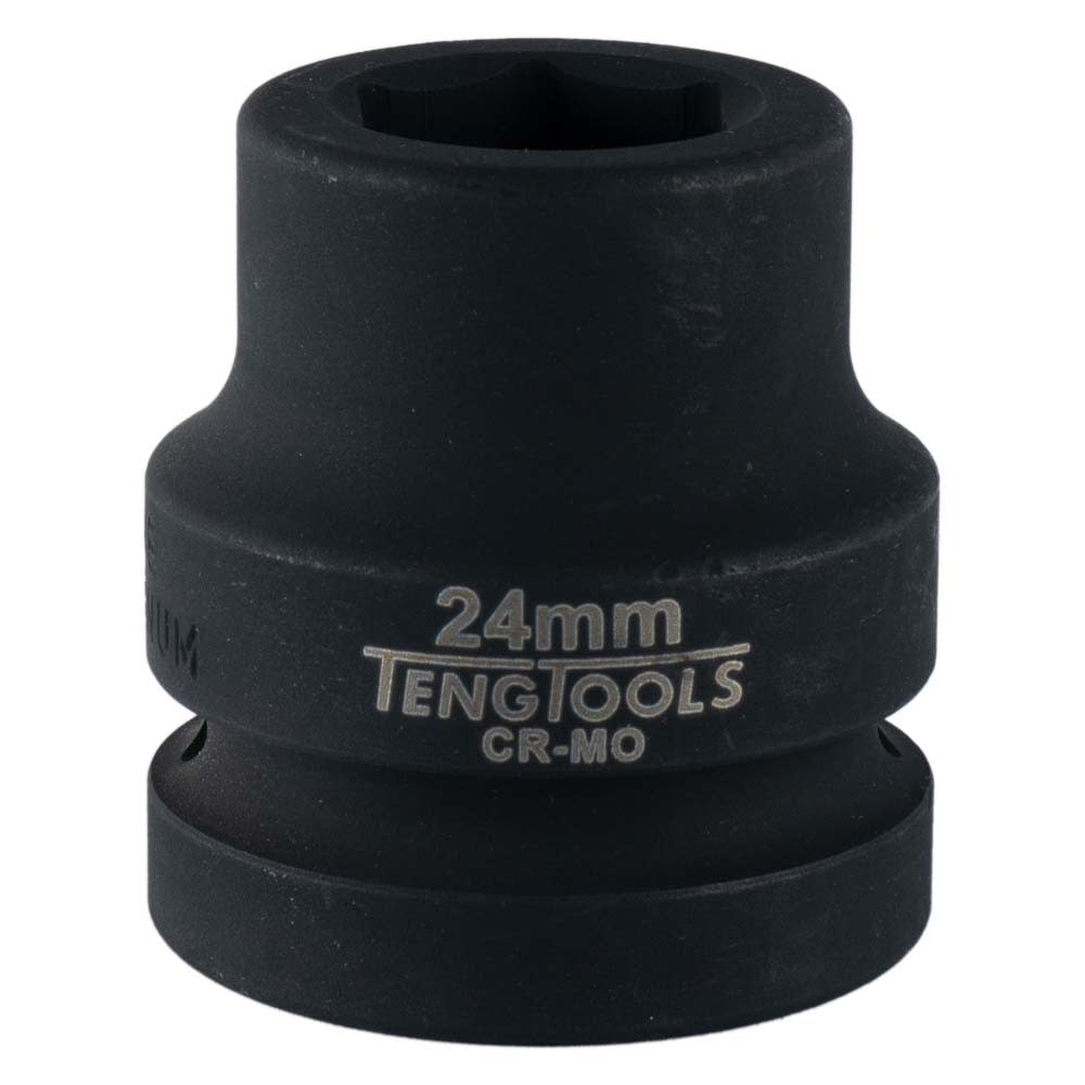 Teng 1in Dr. Impact Socket 24mm Din (Each)