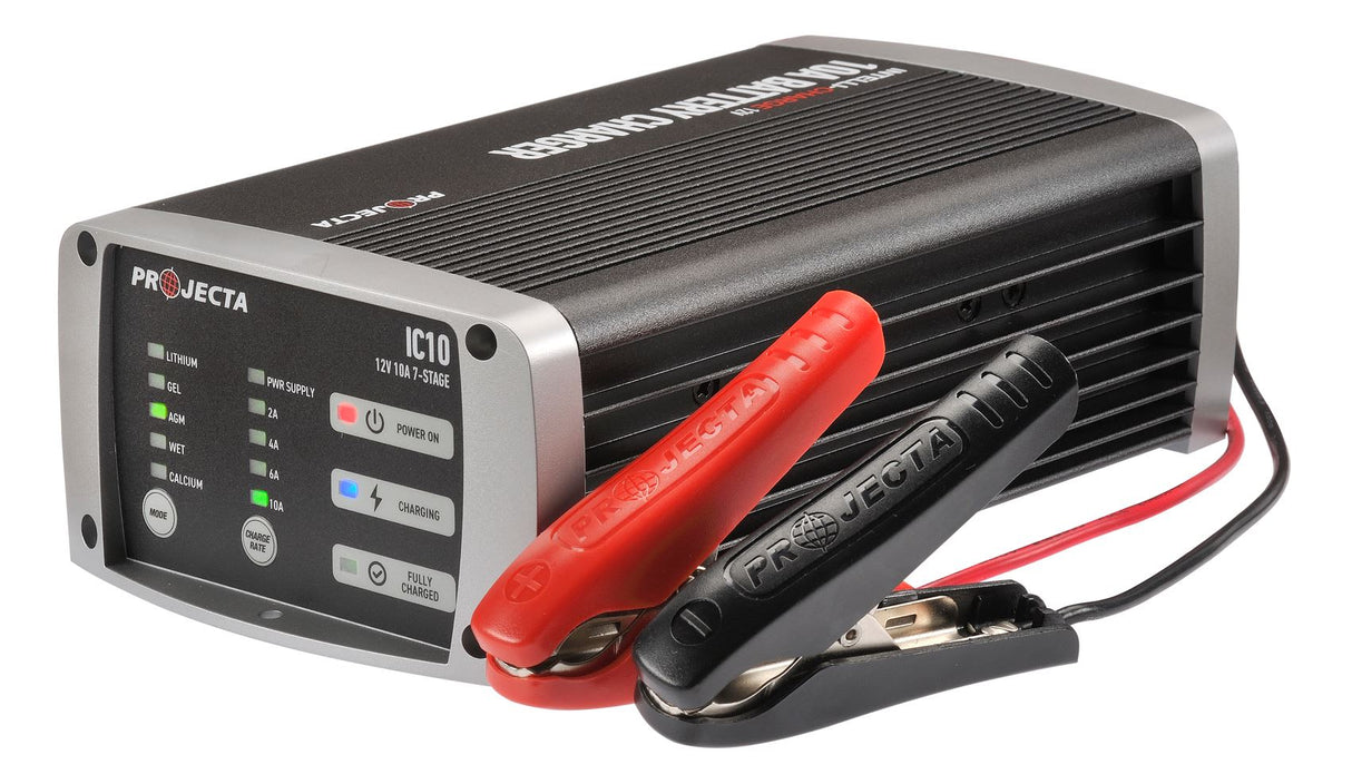 Projecta 12V Multichem Lithium Battery Charger 10A