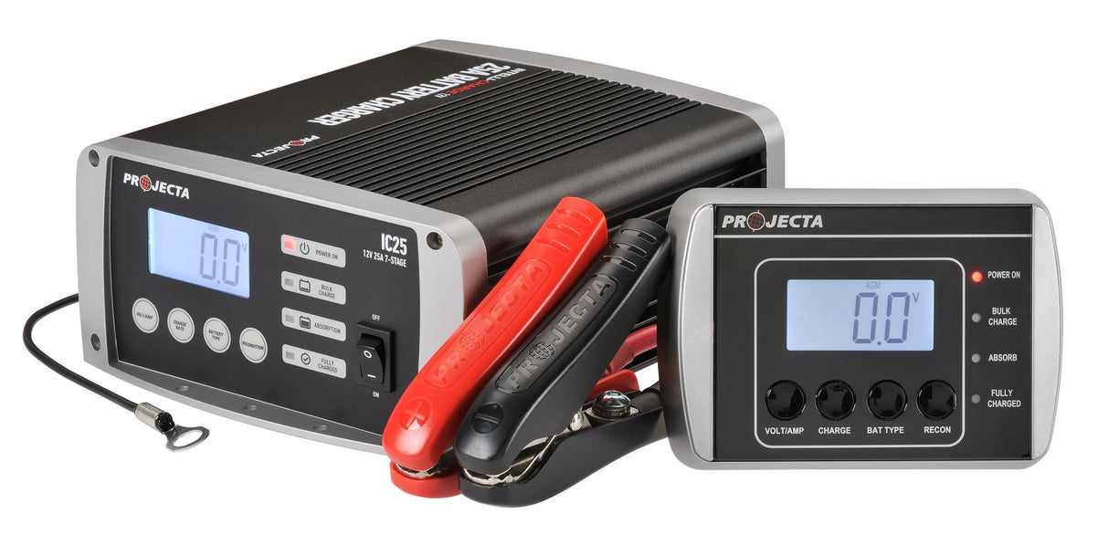 Projecta 12V Multichem Lithium Battery Charger 25A