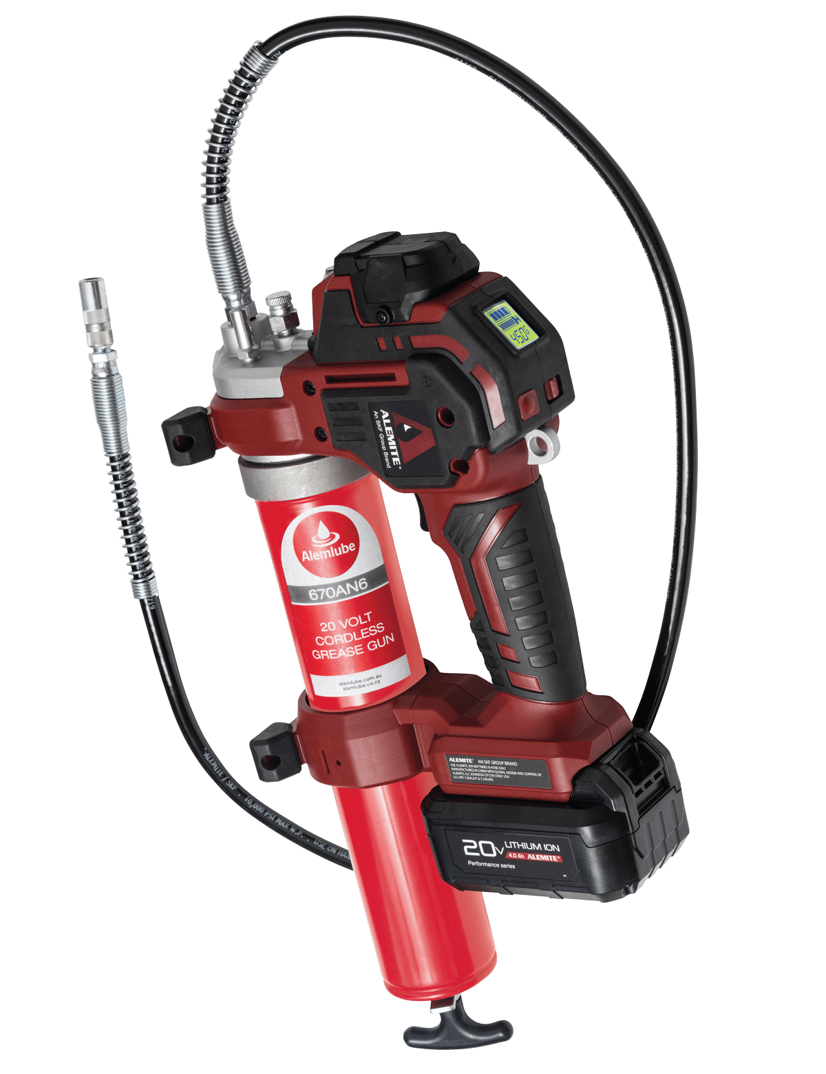 20V Lithium-ion Cordless Grease Gun