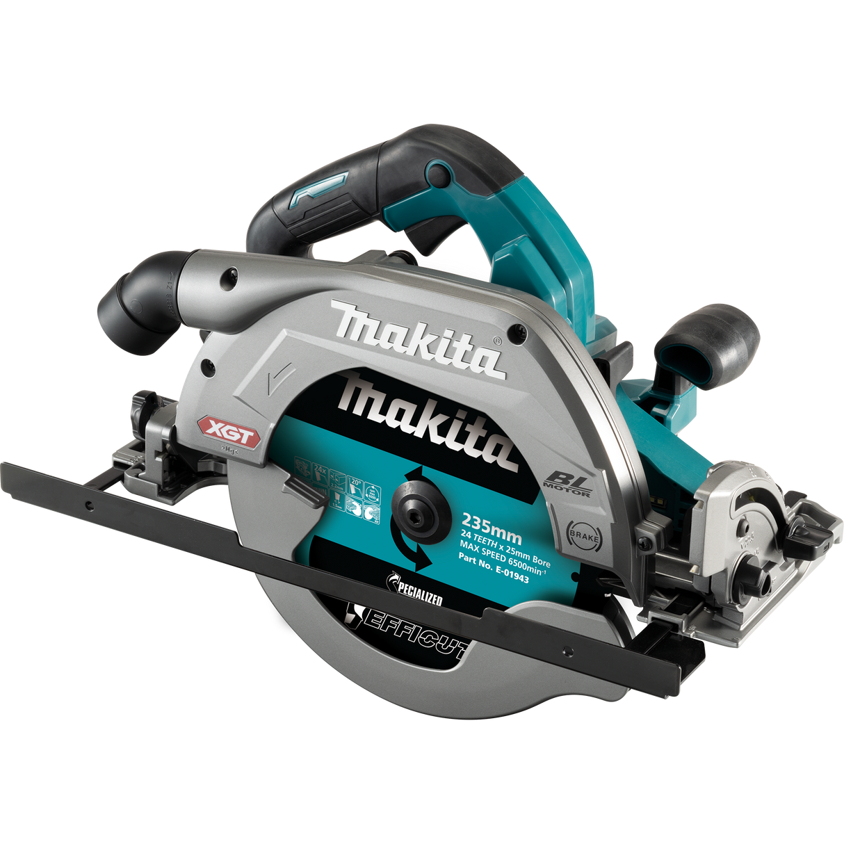 Makita 40Vmax XGT Brushless Rail Circular Saw 235mm