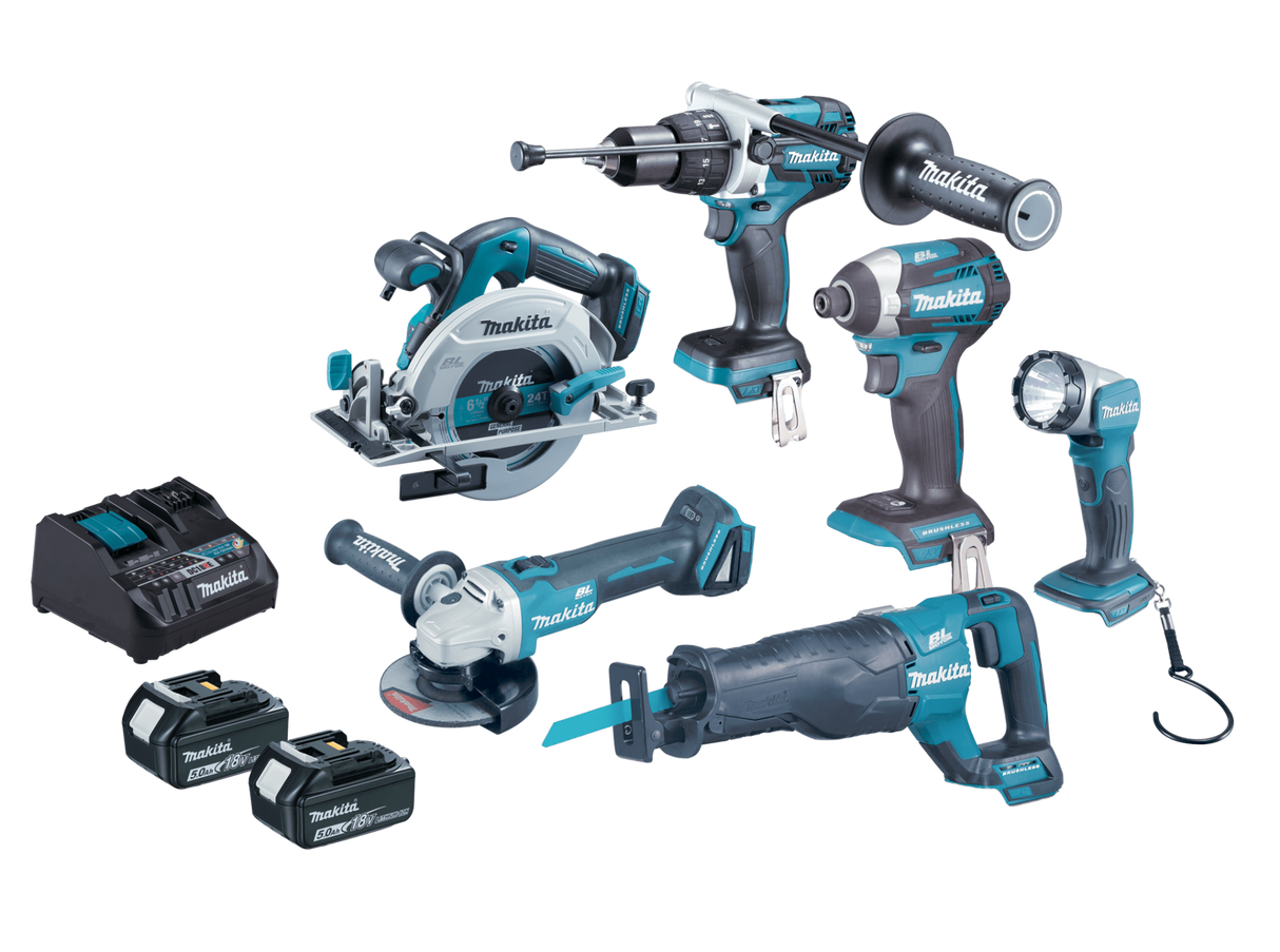 Makita 18V LXT Brushless Combo Kit 6 Piece