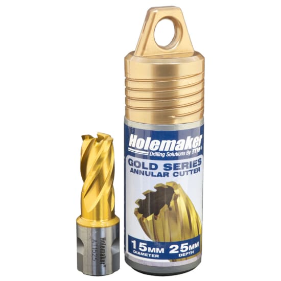 Holemaker Uni Shank Tin Cutter-15mmx25mm (Each)