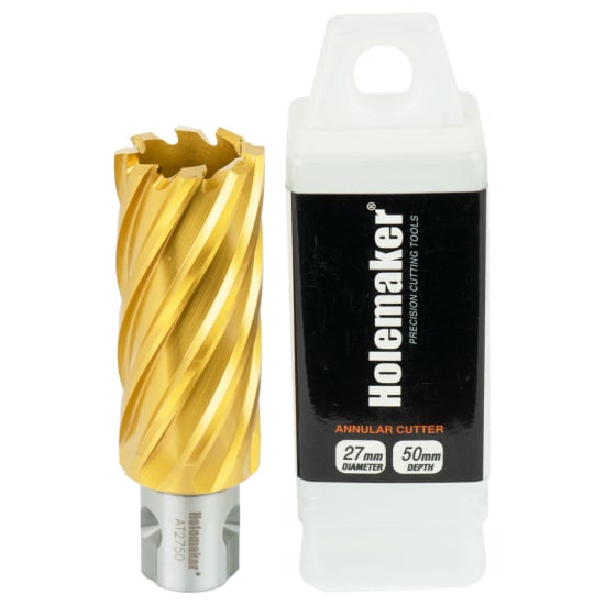 Holemaker Uni Shank Tin Cutter-27mmx50mm (Each)