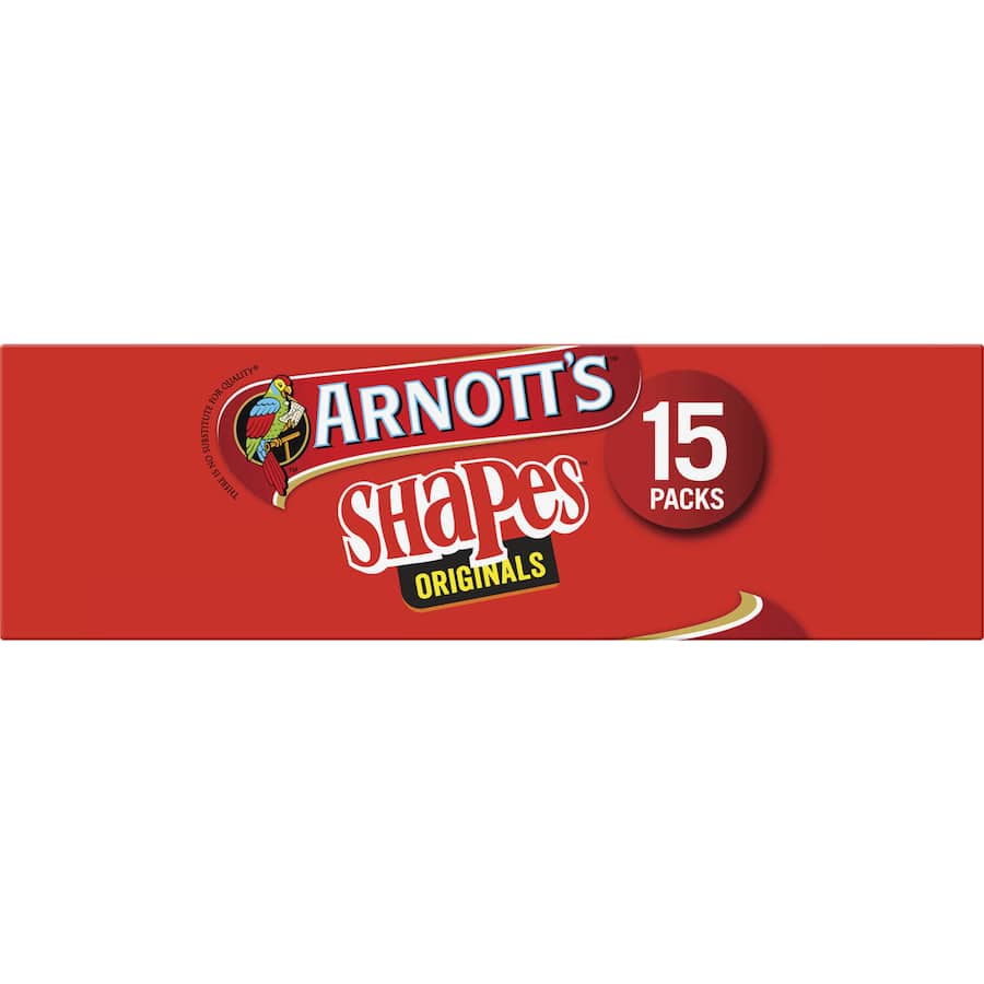 Arnotts Shapes Sensations Crackers Multipack Variety 375g 15pack