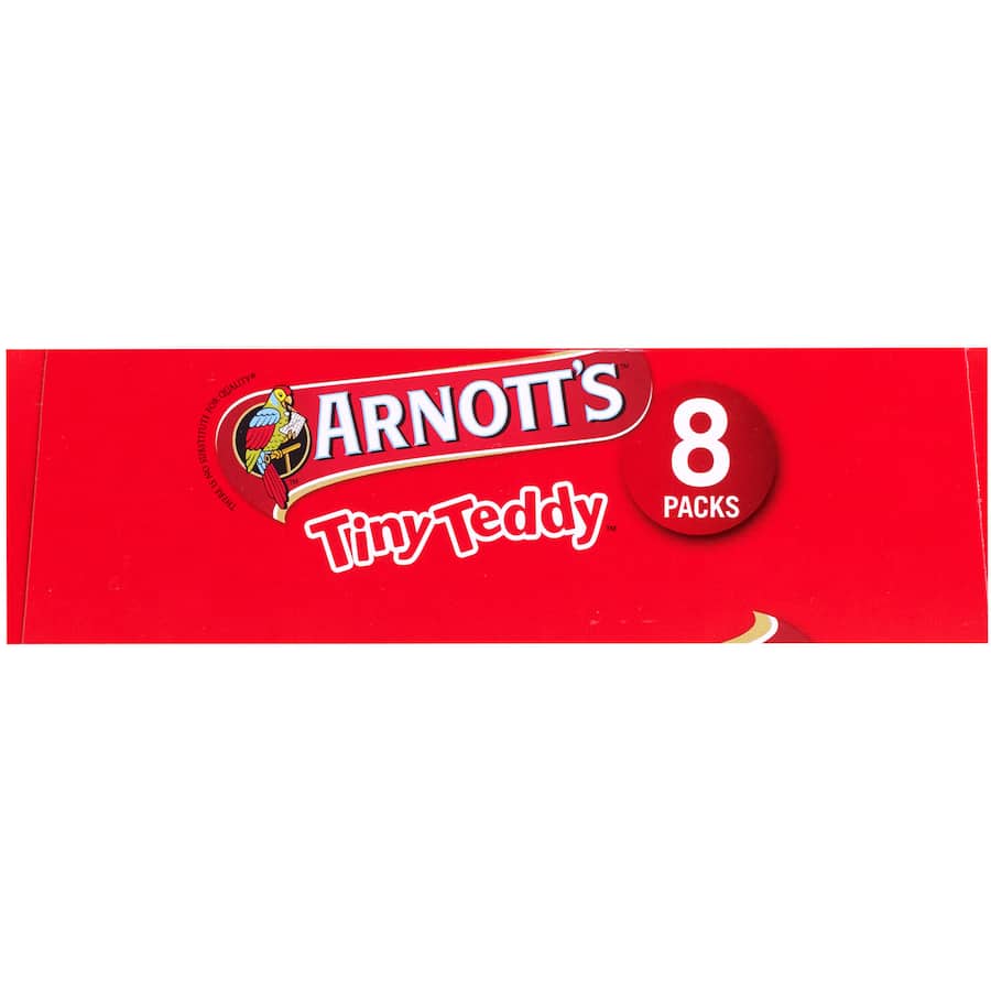 Arnotts Tiny Teddy Biscuits 100s & 1000s 184g Multipack 8pack
