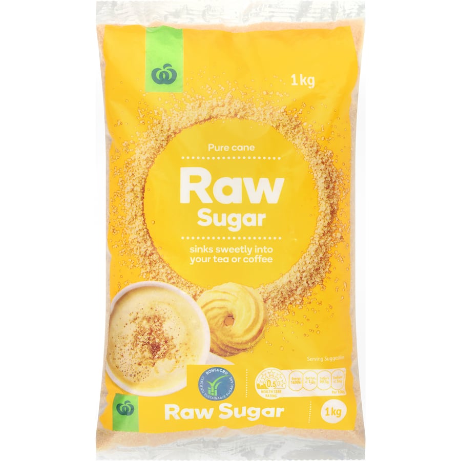 Woolworths Raw Sugar 1kg