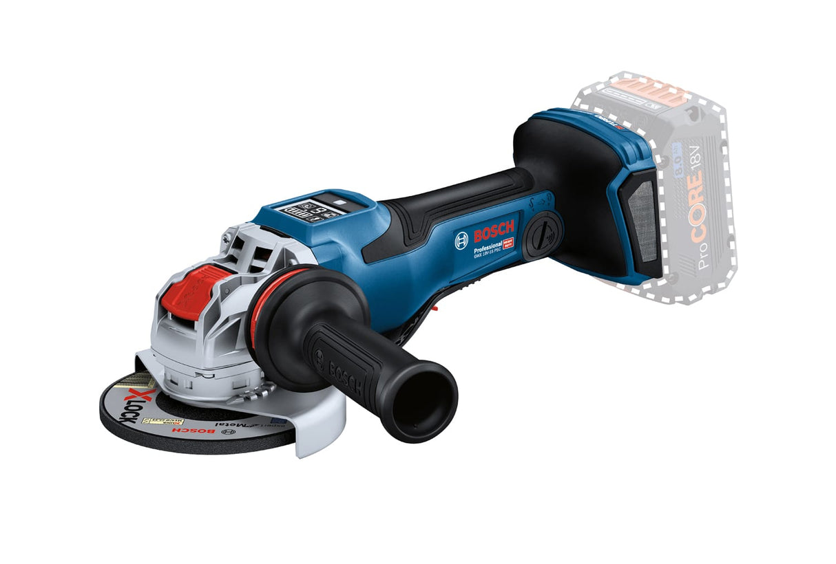 Bosch GWX 18V-15 PSC X-LOCK BITURBO Angle Grinder 125mm (Cordless Skin Only)