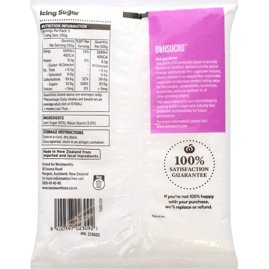Woolworths Icing Sugar 500g