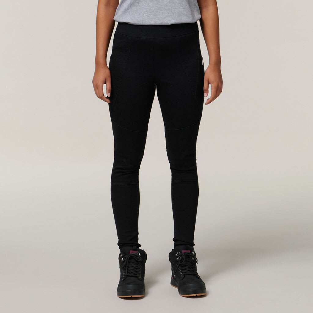 Hard Yakka, Women's Gladiator Jegging, Y08812 - Black (Size: 14)