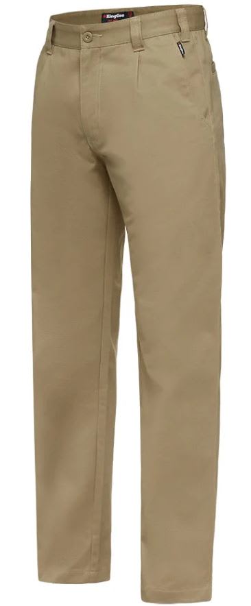 King Gee, Steel Tuff Drill Pant - Khaki (Size: 97)