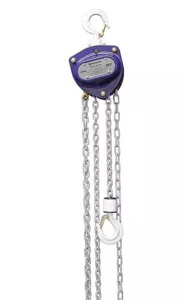 Bullivants Chain Block with OLP - 2.0t - 3m