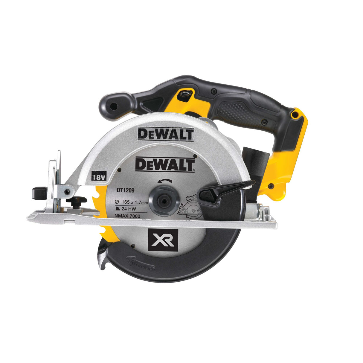 DeWALT 18V XR Li-ion Cordless Circular Saw 165mm (Skin Only)