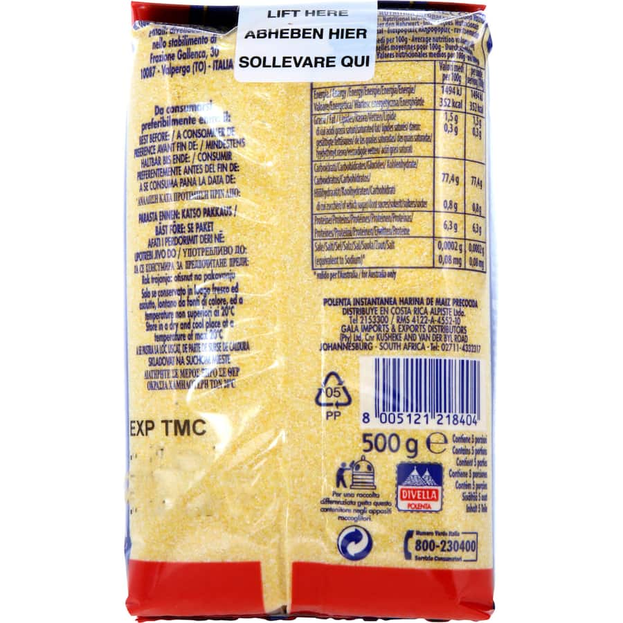 Divella Pasta Polenta 500g