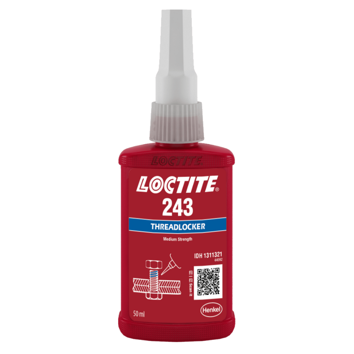 LOCTITE 243 Threadlocker Medium Strength 50ml