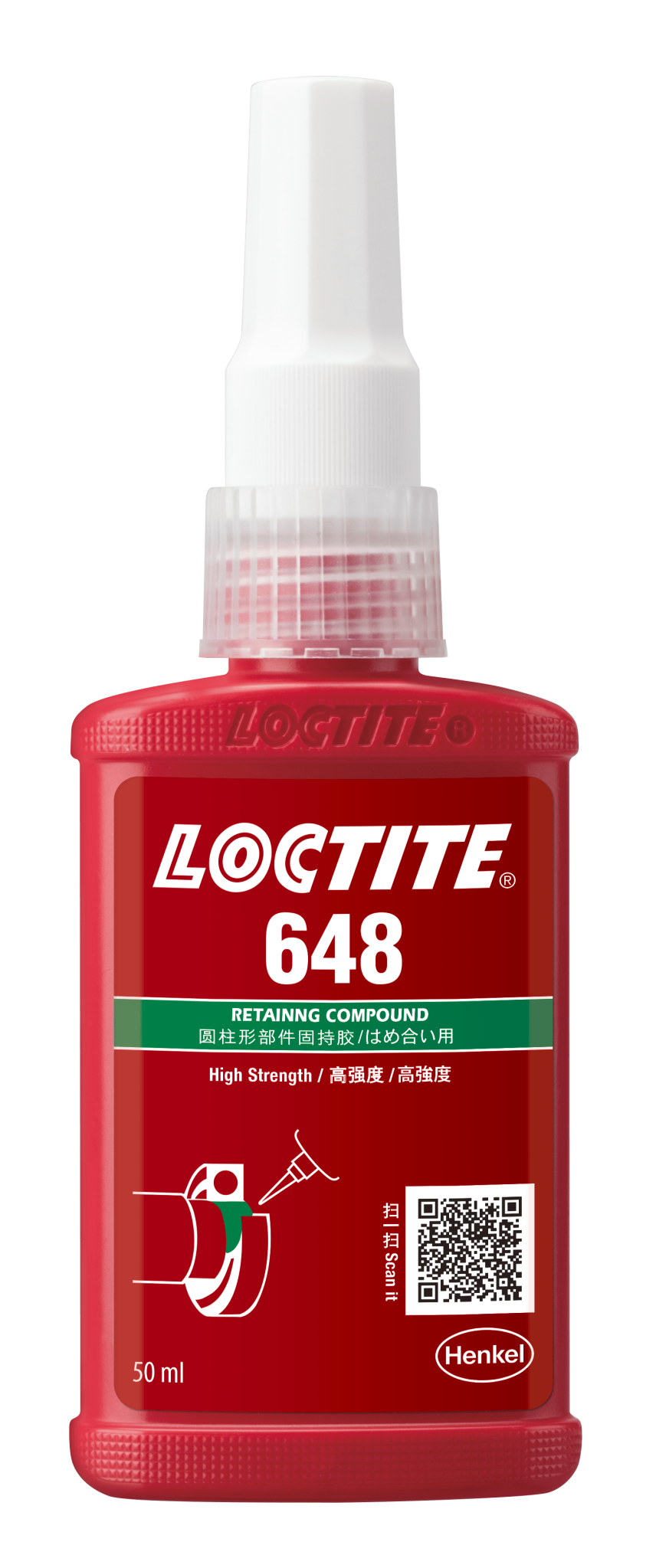 LOCTITE 648 Retaining Compound High Strength 50ml