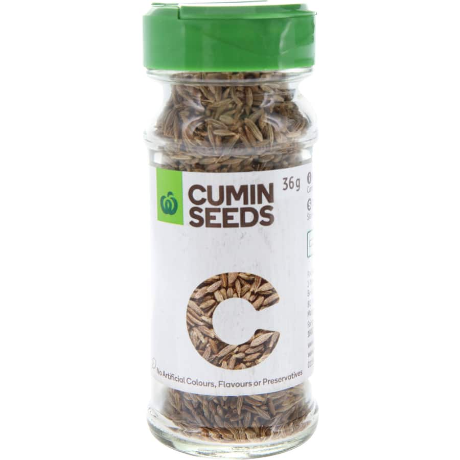 Woolworths Cumin Seeds Whole Shaker 36g