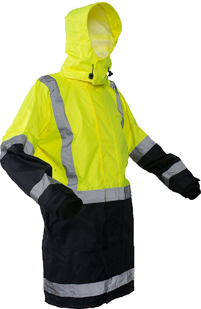 StormPro, Hi Vis Jacket, PCR4020 - Yellow/Navy