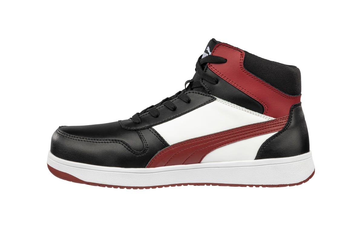 Puma Safety Frontcourt Mid 630057 1 (pair) - Black/Red/White - 40