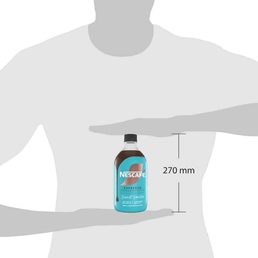 Nescafé Espresso Coffee Concentrate Sweet Vanilla Bottle 500mL