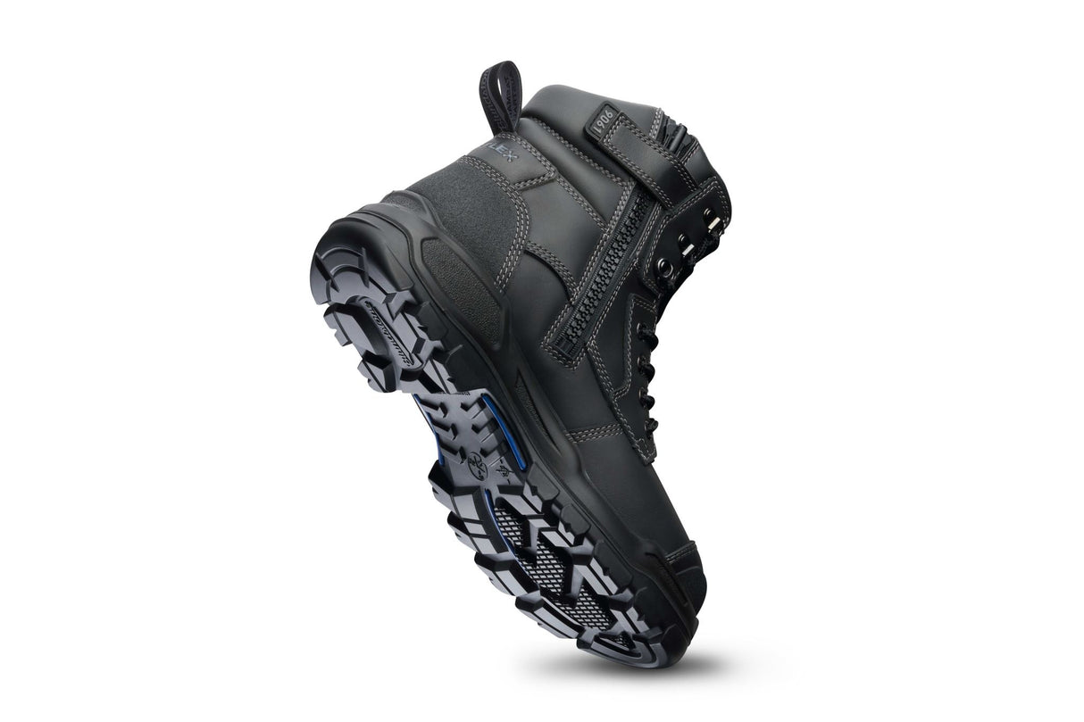 Blundstone 9061 Rotoflex Zip Sided Safety Boots - Black (Size: 05)