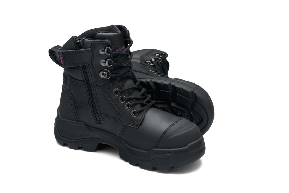 Blundstone 9961 Rotoflex Women's Safety Boots - Black (Size: 08)