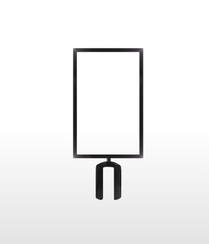 Sign Frame A4 Standard Black