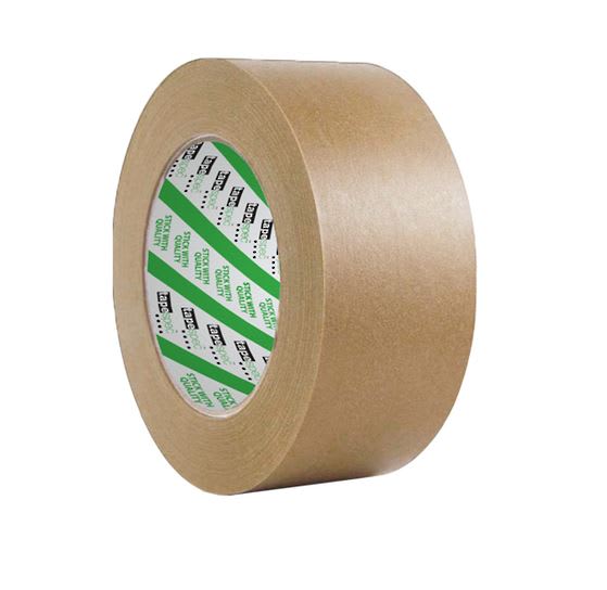 Paper Packaging Tape - Kraft Brown 24mm x 50m (Roll)