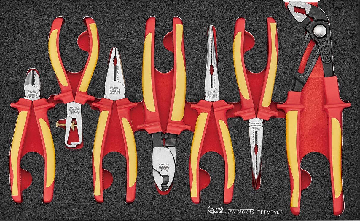 Teng Insulated Plier Set EVA3 7 Piece (Set)