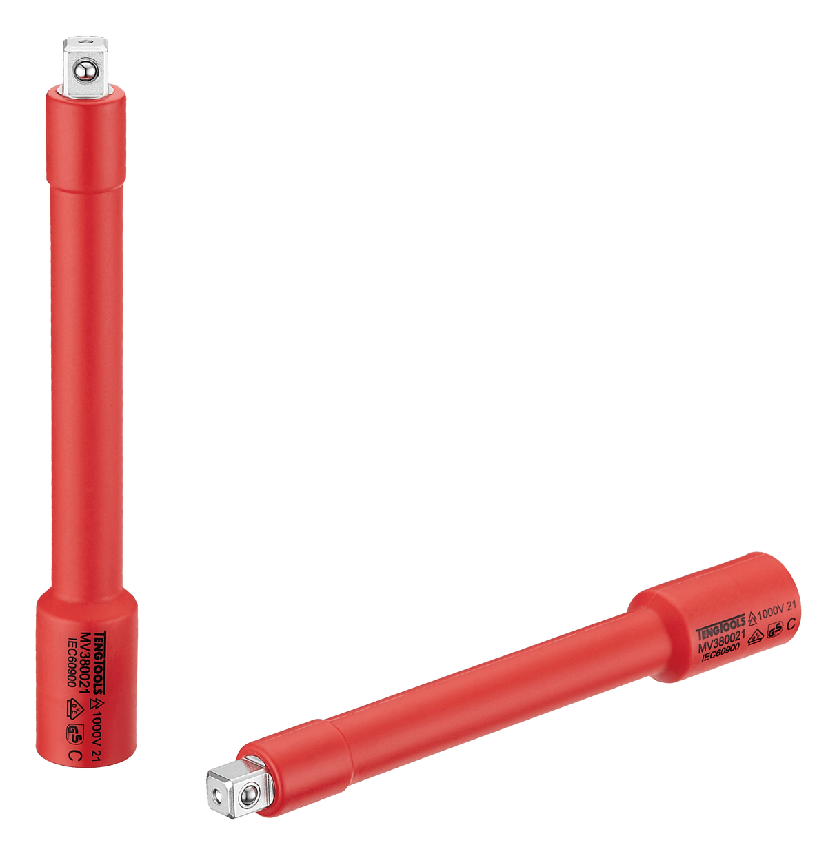 Teng 1000V VDE 3/8in Dr. Insulated Extension Bar 6"