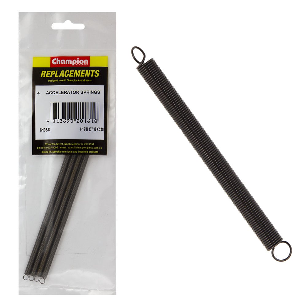 Champion Accel Spring 24G Pack of 4